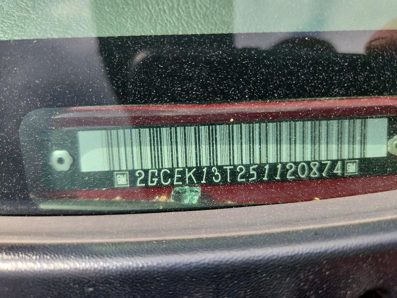Aukcja sprzedaży 2005 Chevrolet Silverado, vin: 2GCEK13T251120874, numer aukcji: 65702256