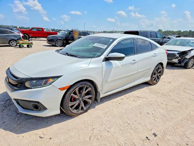 2019 Honda Civic მანქანა იყიდება აუქციონზე, vin: 19XFC2E83KE004453, აუქციონის ნომერი: 63409956