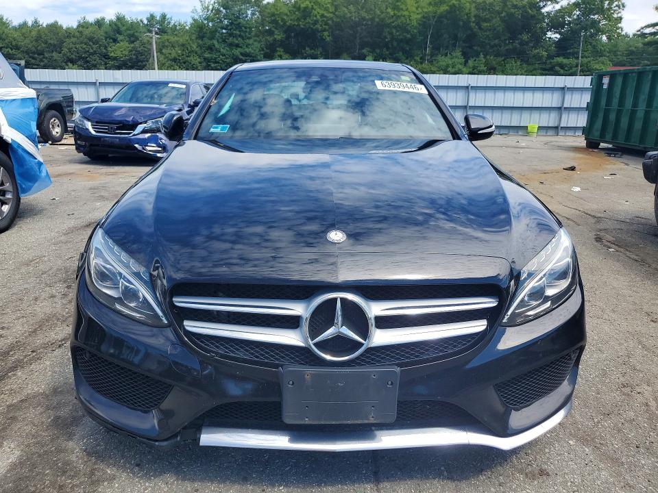 2015 Mercedes-benz C მანქანა იყიდება აუქციონზე, vin: 55SWF4KBXFU011319, აუქციონის ნომერი: 63939446