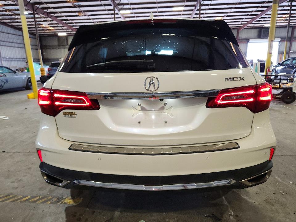 65110156 :رقم المزاد ، 5J8YD3H82JL006080 vin ، 2018 Acura Mdx مزاد بيع