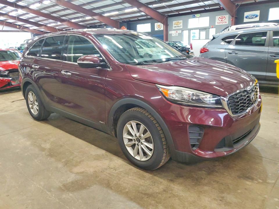 2019 Kia Sorento მანქანა იყიდება აუქციონზე, vin: 5XYPGDA51KG480655, აუქციონის ნომერი: 63826036