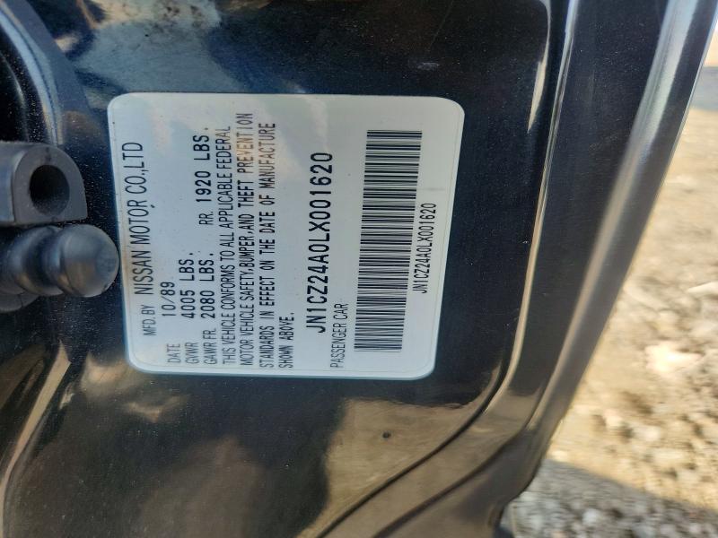 Auction sale of the 1990 Nissan 300zx, vin: JN1CZ24A0LX001620, lot number: 66717626
