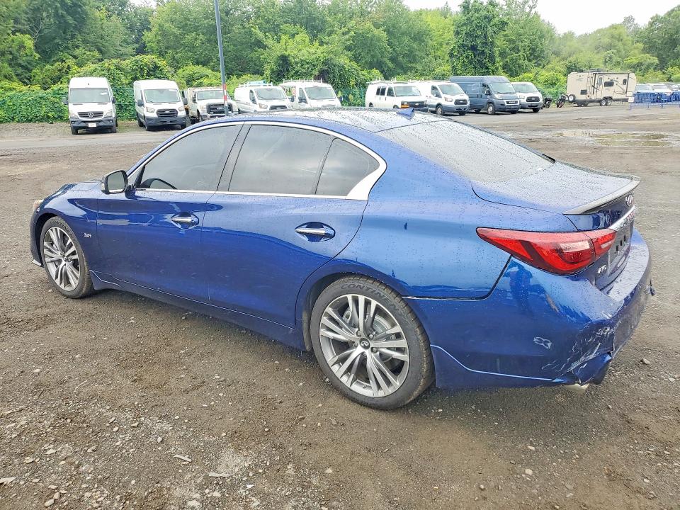 2018 Infiniti Q50 მანქანა იყიდება აუქციონზე, vin: JN1EV7AR1JM432378, აუქციონის ნომერი: 63543466