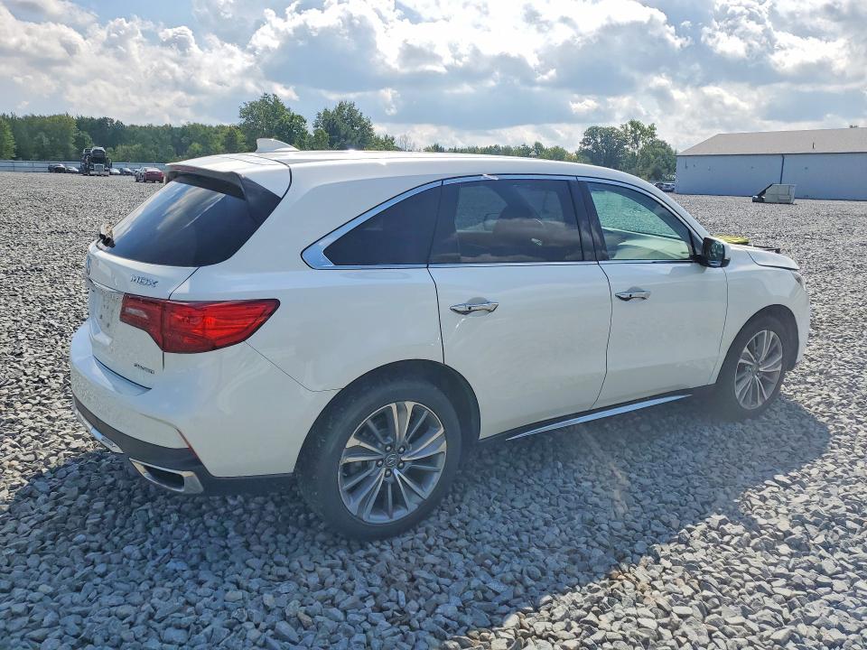 2017 Acura Mdx მანქანა იყიდება აუქციონზე, vin: 5FRYD4H55HB012221, აუქციონის ნომერი: 66808646