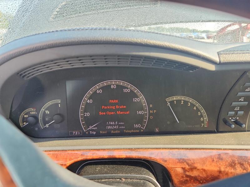 65099346 :رقم المزاد ، WDDNG86XX9A257409 vin ، 2009 Mercedes-benz S مزاد بيع