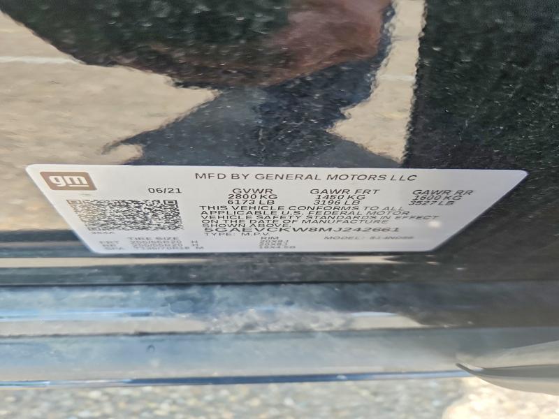 Продаж на аукціоні авто 2021 Buick Enclave, vin: 5GAEVCKW8MJ242661, номер лоту: 62990756