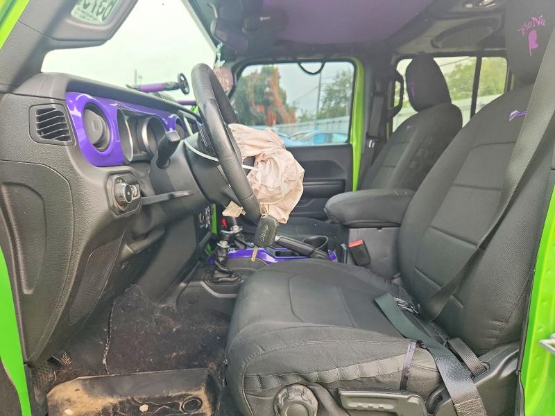 63793016 :رقم المزاد ، 1C4HJXDG6JW317067 vin ، 2018 Jeep Wrangler Unlimited مزاد بيع
