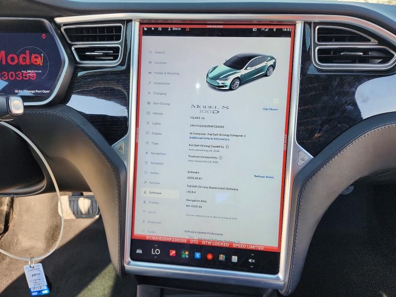 Aukcja sprzedaży 2017 Tesla Model S, vin: 5YJSA1E25HF230359, numer aukcji: 64125536