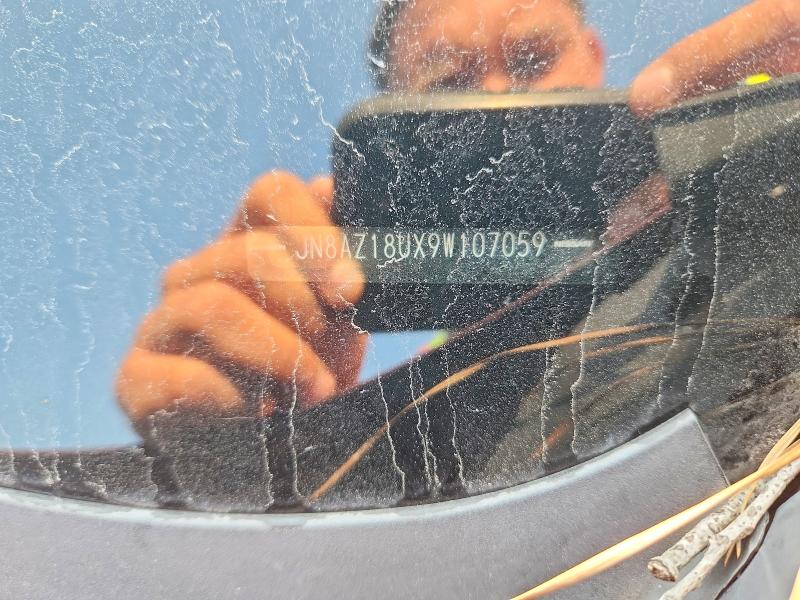 Продажа на аукционе авто 2009 Nissan Murano, vin: JN8AZ18UX9W107059, номер лота: 64431026