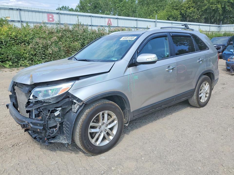 63351346 :رقم المزاد ، 5XYKT4A67FG581347 vin ، 2015 Kia Sorento مزاد بيع