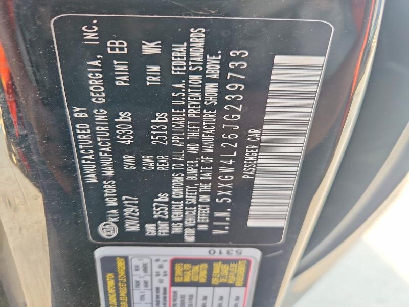 Aukcja sprzedaży 2018 Kia Optima, vin: 5XXGW4L26JG239733, numer aukcji: 63398306