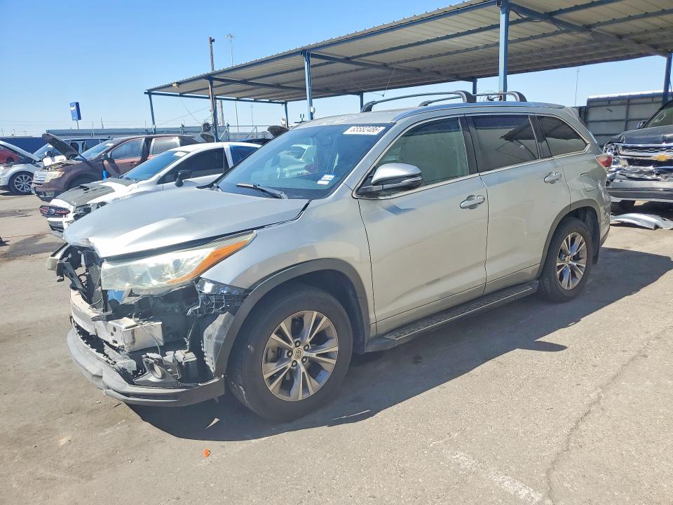 65582486 :رقم المزاد ، 5TDJKRFH8FS191852 vin ، 2015 Toyota Highlander مزاد بيع