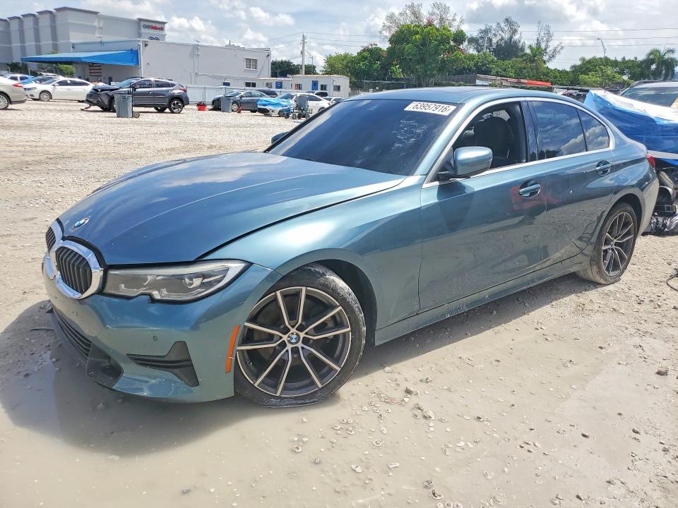 2021 Bmw 330i მანქანა იყიდება აუქციონზე, vin: 3MW5R1J00M8C17041, აუქციონის ნომერი: 63957916
