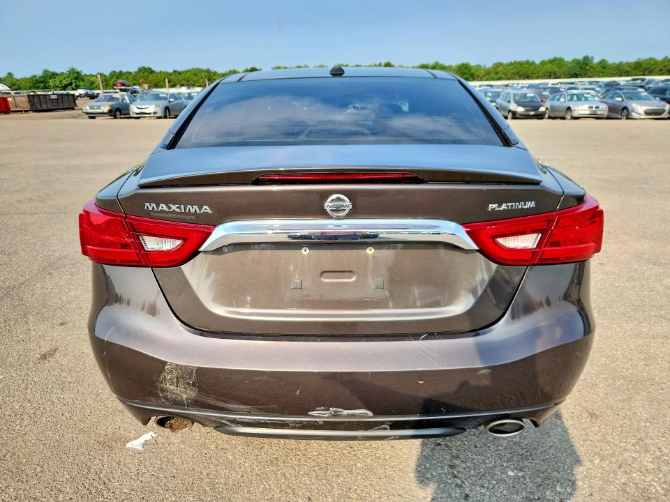 Продажа на аукционе авто 2016 Nissan Maxima, vin: 1N4AA6APXGC413252, номер лота: 64632106