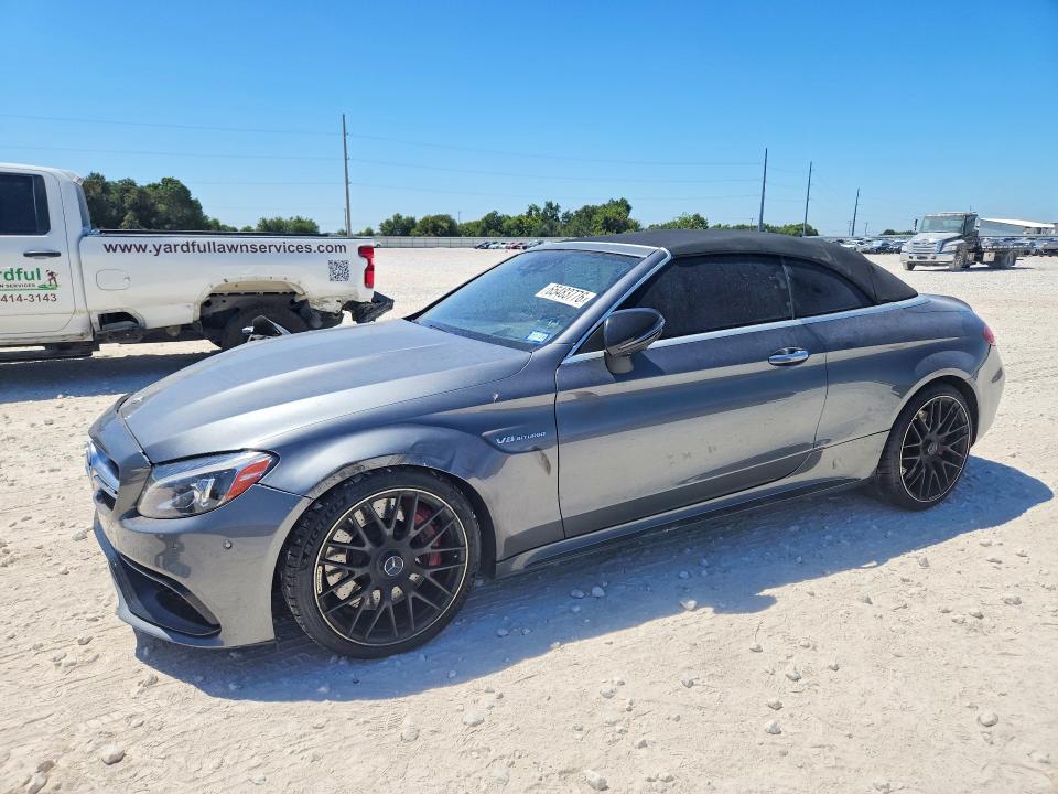 2018 Mercedes-benz C მანქანა იყიდება აუქციონზე, vin: WDDWK8HB6JF662453, აუქციონის ნომერი: 65483776