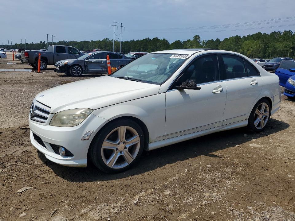 2010 Mercedes-benz C მანქანა იყიდება აუქციონზე, vin: WDDGF5EB7AR088391, აუქციონის ნომერი: 66435866