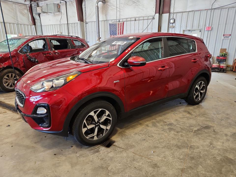 66011106 :رقم المزاد ، KNDPMCAC8L7753378 vin ، 2020 Kia Sportage مزاد بيع