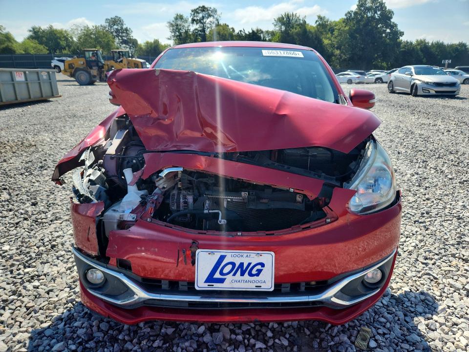 2017 Mitsubishi Mirage მანქანა იყიდება აუქციონზე, vin: ML32A4HJ4HH017653, აუქციონის ნომერი: 66317866