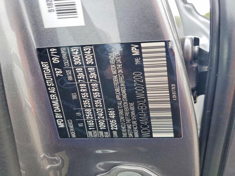 Продаж на аукціоні авто 2020 Mercedes-benz Glb, vin: WDC4M4HBXLW007200, номер лоту: 65261866