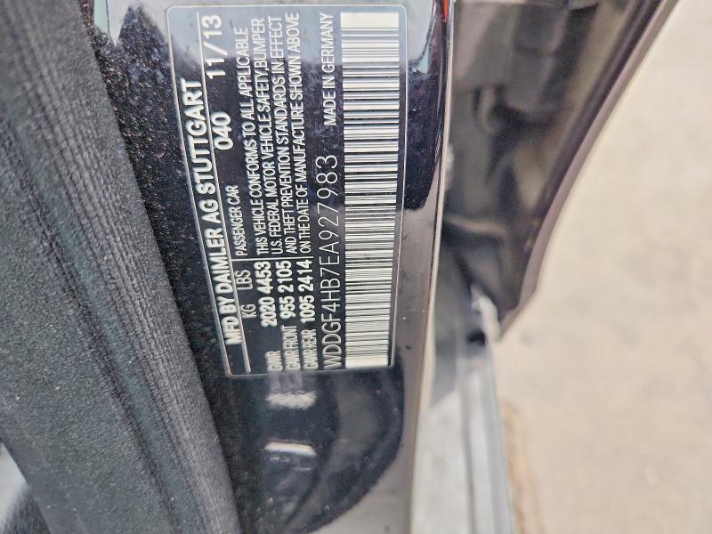 2014 Mercedes-benz C მანქანა იყიდება აუქციონზე, vin: WDDGF4HB7EA927983, აუქციონის ნომერი: 66404636