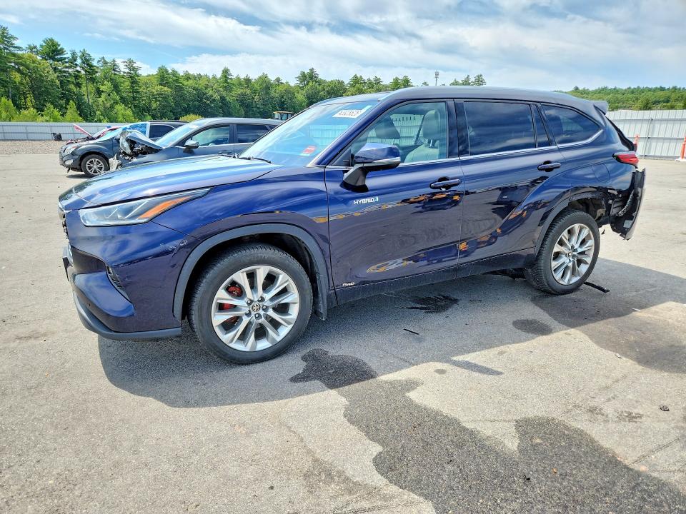 Auction sale of the 2021 Toyota Highlander Hybrid, vin: 5TDXBRCH2MS064493, lot number: 63928626