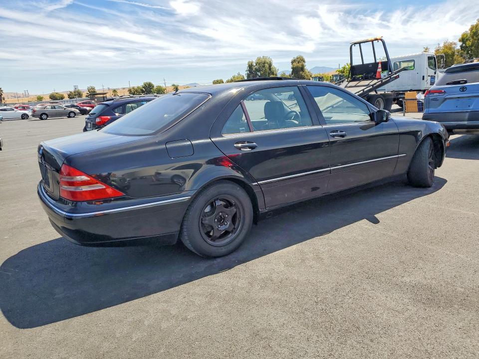 2001 Mercedes-benz S მანქანა იყიდება აუქციონზე, vin: WDBNG75JX1A189097, აუქციონის ნომერი: 66012906