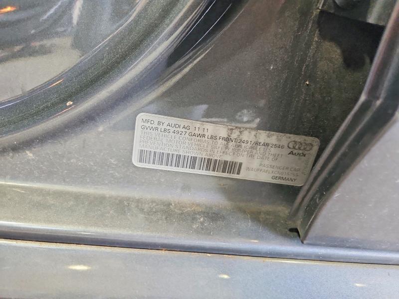 Aukcja sprzedaży 2012 Audi A4, vin: WAUFFAFLXCN015755, numer aukcji: 65528326