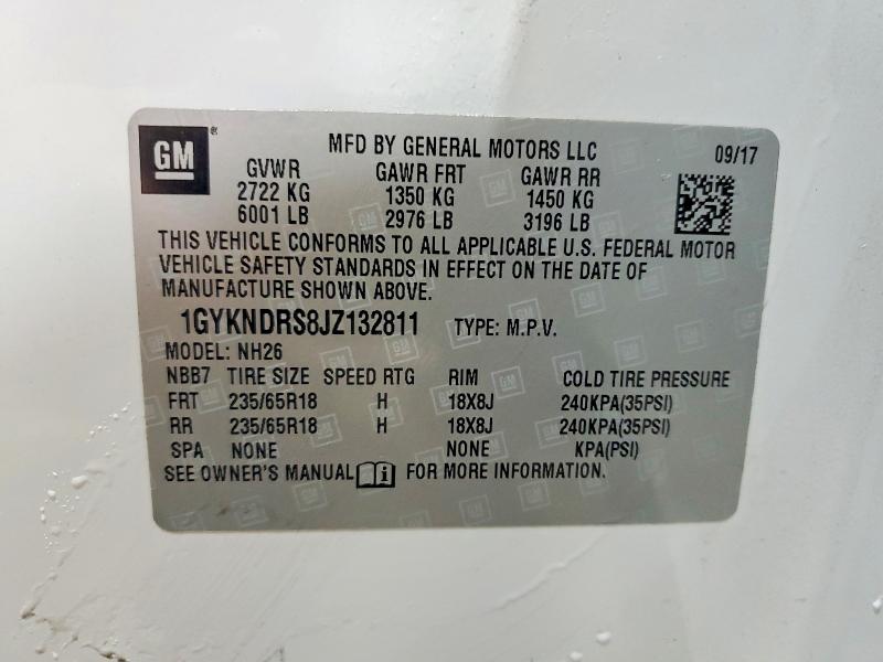 Продаж на аукціоні авто 2018 Cadillac Xt5, vin: 1GYKNDRS8JZ132811, номер лоту: 66111436