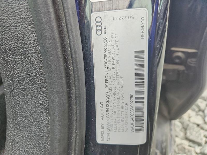 Продажа на аукционе авто 2016 Audi A6, vin: WAUFGAFC9GN002790, номер лота: 65089516