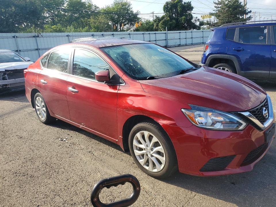 63696066 :رقم المزاد ، 3N1AB7AP1KY219001 vin ، 2019 Nissan Sentra مزاد بيع