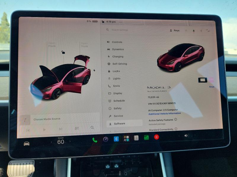 Продажа на аукционе авто 2019 Tesla Model 3, vin: 5YJ3E1EA3KF399075, номер лота: 64415636
