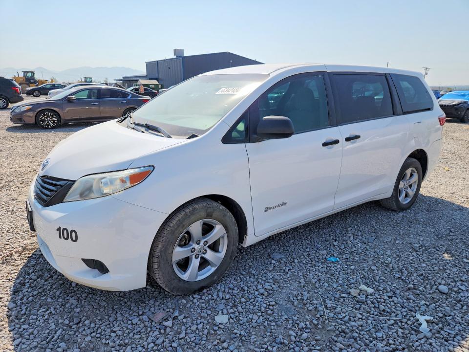 Aukcja sprzedaży 2017 Toyota Sienna, vin: 5TDZZ3DC7HS859808, numer aukcji: 63424806