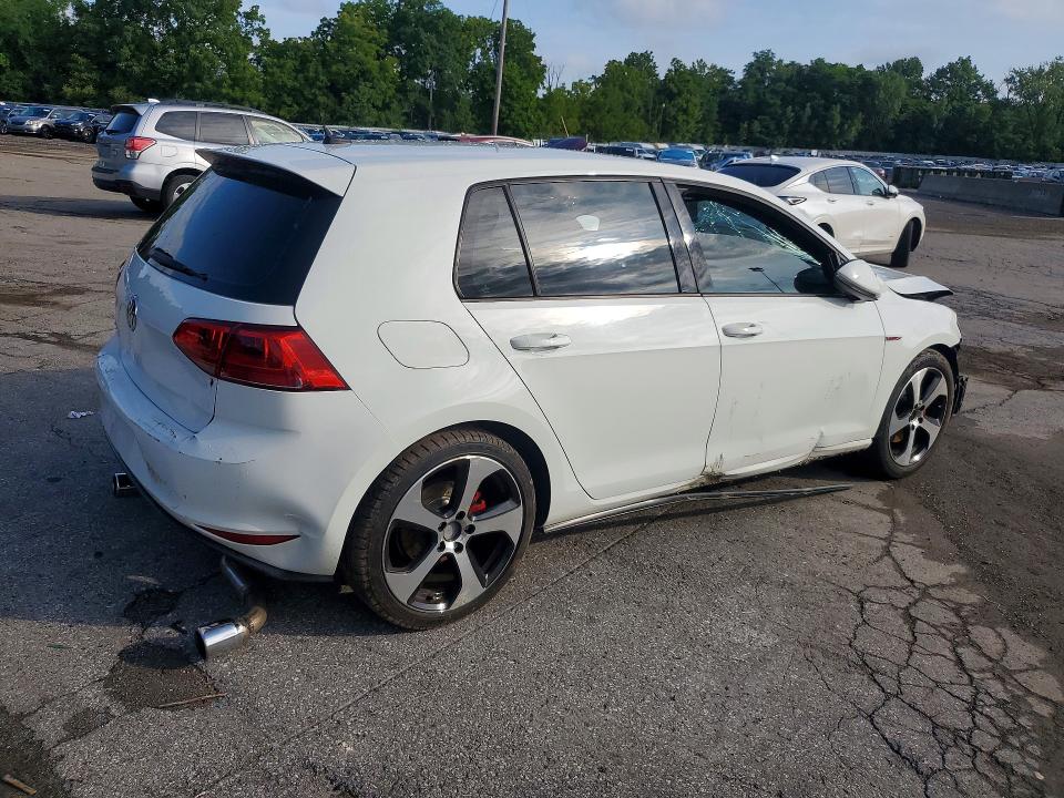 65634106 :رقم المزاد ، 3VW4T7AU9HM045642 vin ، 2017 Volkswagen Gti مزاد بيع