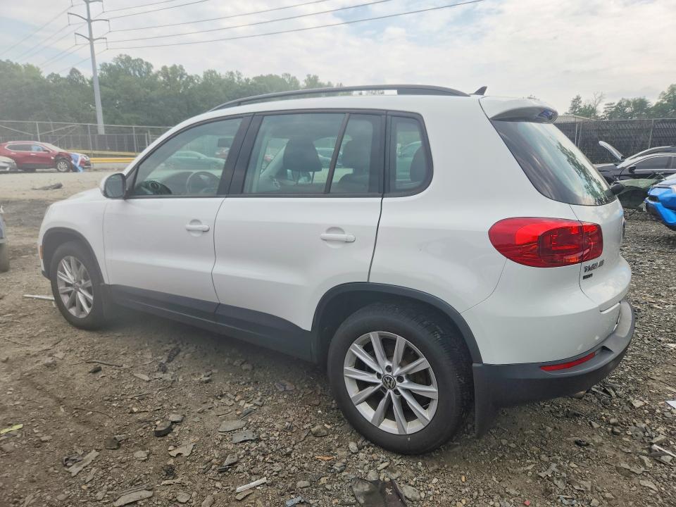 Продаж на аукціоні авто 2018 Volkswagen Tiguan Limited, vin: WVGAV7AX9JK003586, номер лоту: 65167786