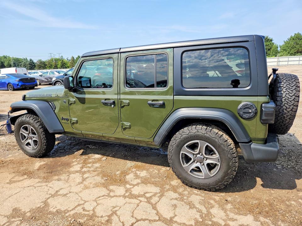 Aukcja sprzedaży 2022 Jeep Wrangler Unlimited, vin: 1C4HJXDG8NW180140, numer aukcji: 64216816