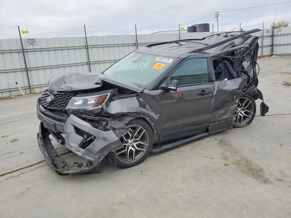 Aukcja sprzedaży 2019 Ford Explorer, vin: 1FM5K8GTXKGA42504, numer aukcji: 64640726