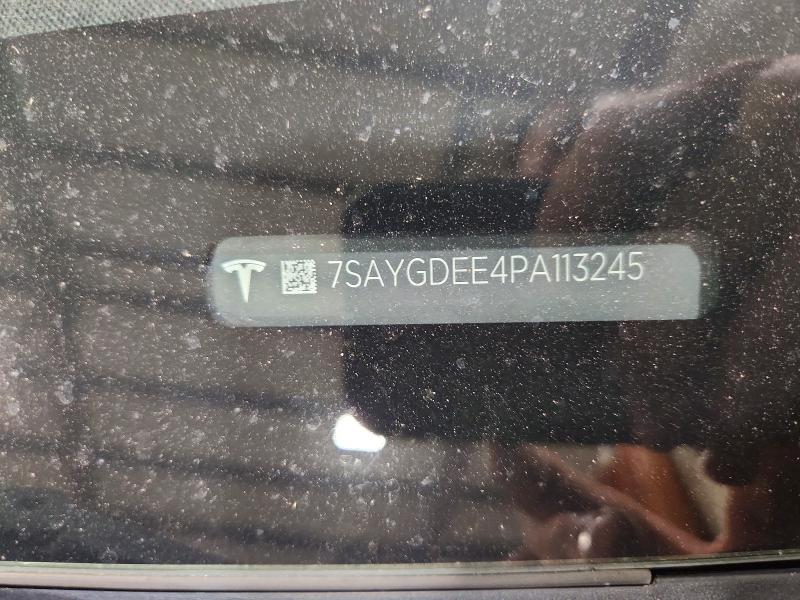 Продаж на аукціоні авто 2023 Tesla Model Y, vin: 7SAYGDEE4PA113245, номер лоту: 64270036