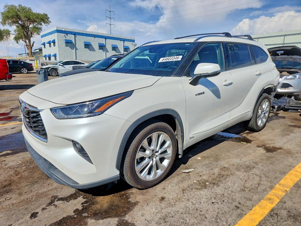 Aukcja sprzedaży 2020 Toyota Highlander Hybrid, vin: 5TDXBRCH1LS006535, numer aukcji: 64603346