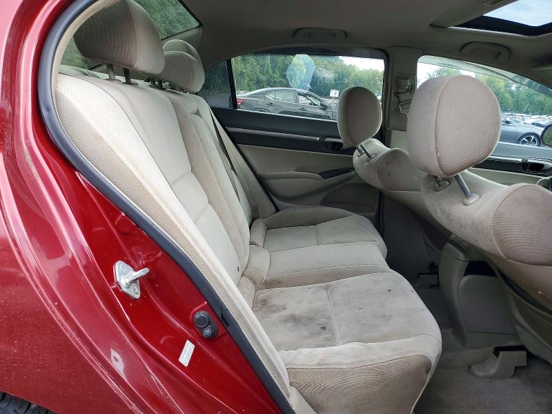 2011 Honda Civic მანქანა იყიდება აუქციონზე, vin: 2HGFA1F8XBH544063, აუქციონის ნომერი: 67276186