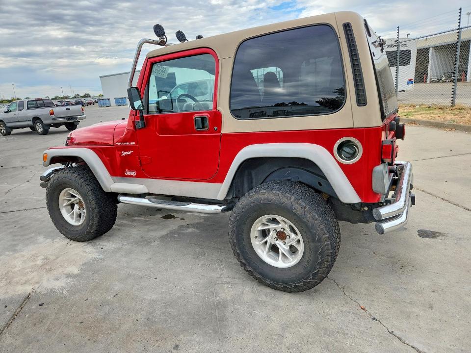 66509716 :رقم المزاد ، 1J4FA49S72P705918 vin ، 2002 Jeep Wrangler / Tj مزاد بيع