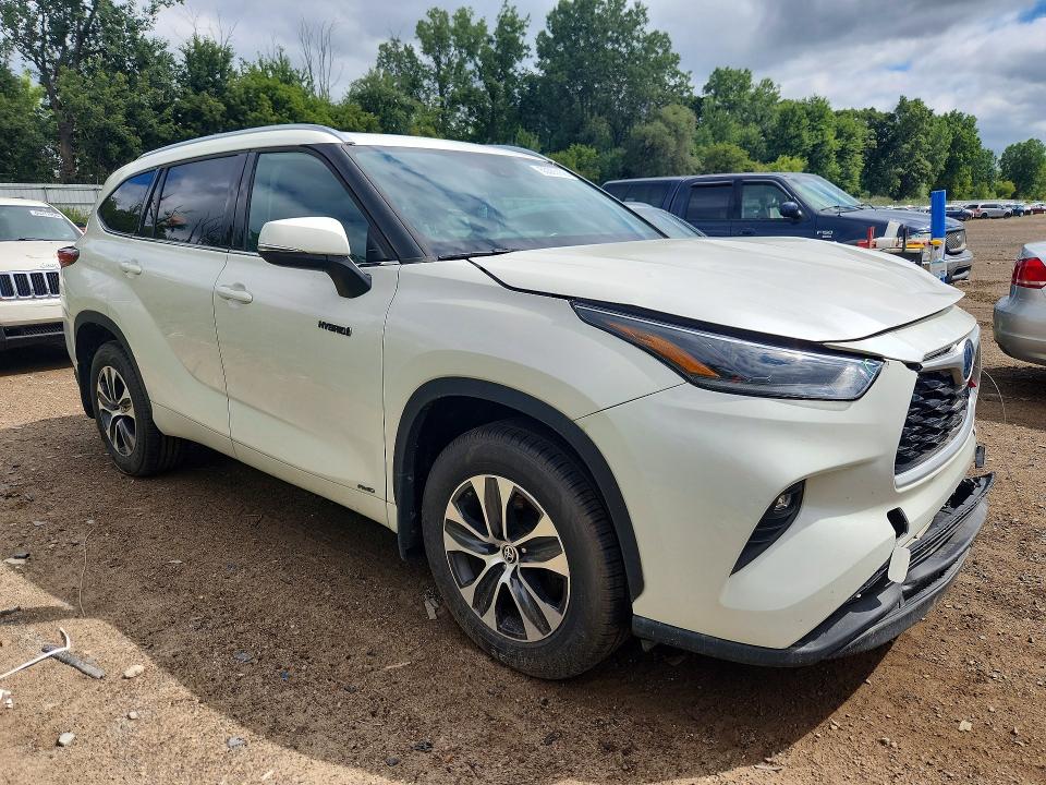 Aukcja sprzedaży 2021 Toyota Highlander, vin: 5TDHBRCH8MS531601, numer aukcji: 65365186