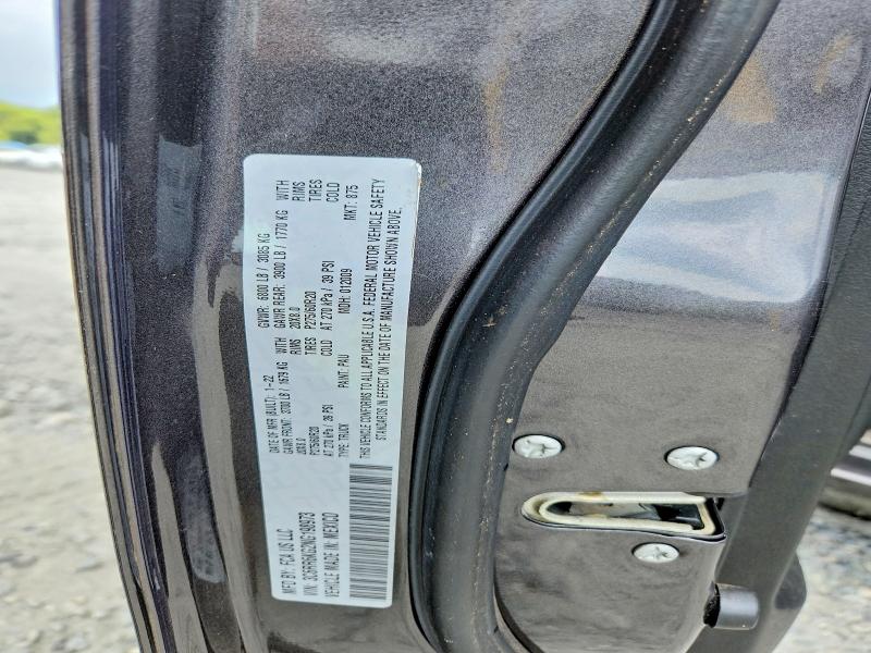 66221226 :رقم المزاد ، 3C6RR6KG2NG198973 vin ، 2022 Ram 1500 Classic مزاد بيع