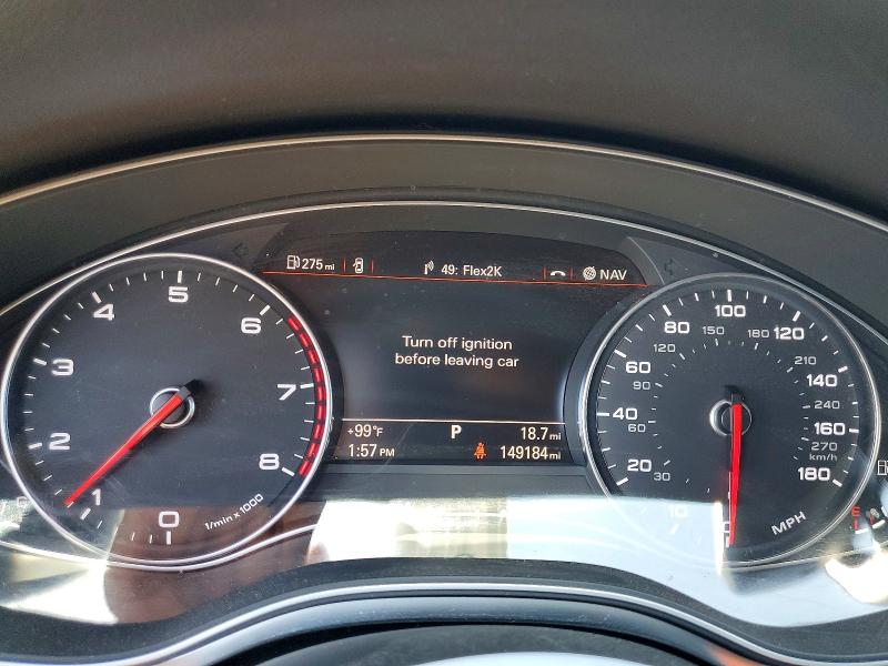 66133696 :رقم المزاد ، WAUGFAFC6FN009220 vin ، 2015 Audi A6 مزاد بيع