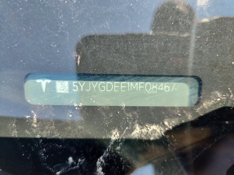 Aukcja sprzedaży 2021 Tesla Model Y, vin: 5YJYGDEE1MF084671, numer aukcji: 63966886
