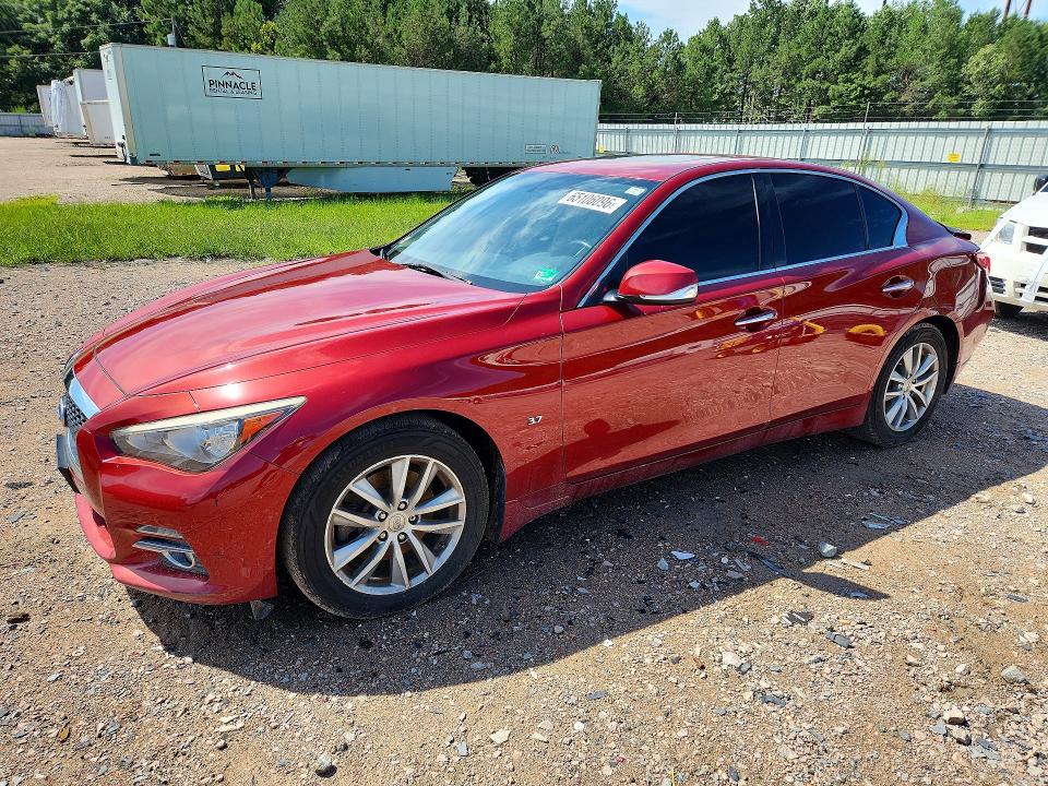 2015 Infiniti Q50 მანქანა იყიდება აუქციონზე, vin: JN1BV7AR6FM412900, აუქციონის ნომერი: 65106096