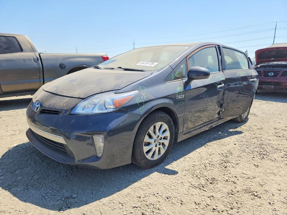2014 Toyota Prius Plug-in Hybrid მანქანა იყიდება აუქციონზე, vin: JTDKN3DP3E3060931, აუქციონის ნომერი: 65455106