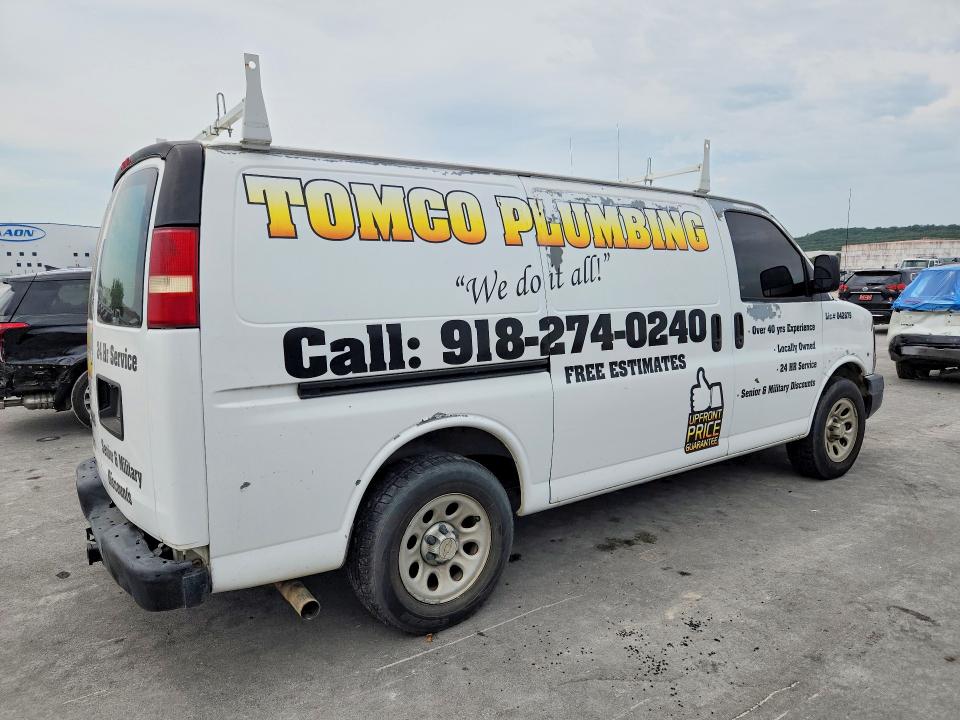 2010 Chevrolet Express G1500 მანქანა იყიდება აუქციონზე, vin: 1GCUGADX0A1128518, აუქციონის ნომერი: 64299866