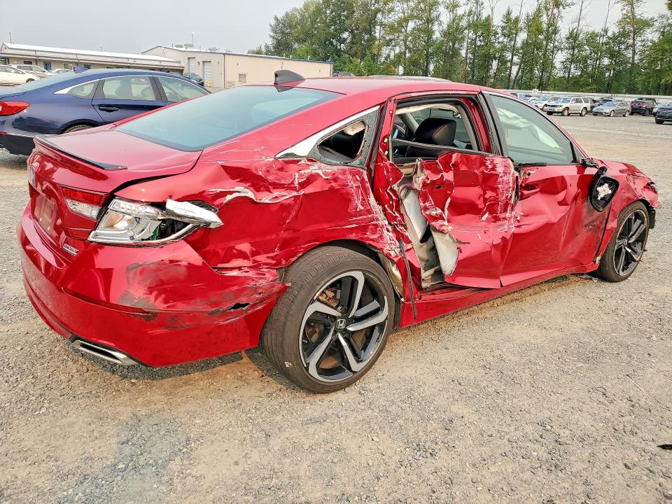 2022 Honda Accord მანქანა იყიდება აუქციონზე, vin: 1HGCV1F48NA004248, აუქციონის ნომერი: 63899076