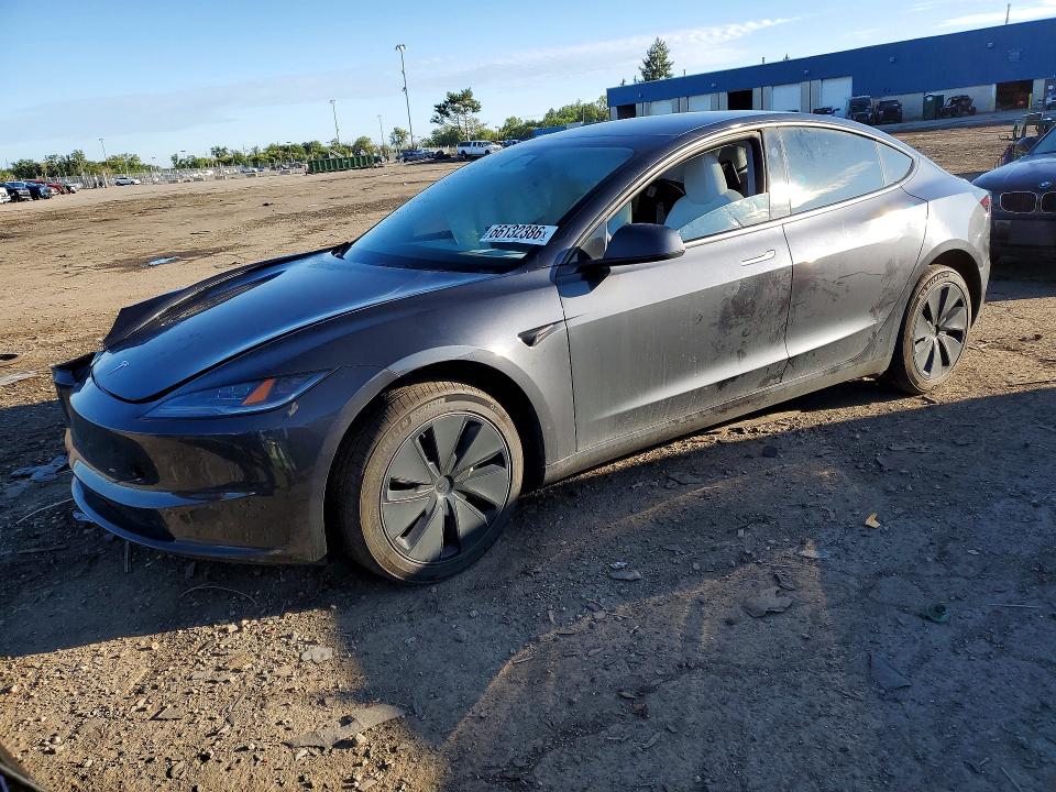 2025 Tesla Model 3 მანქანა იყიდება აუქციონზე, vin: 5YJ3E1EA8SF059159, აუქციონის ნომერი: 66132386