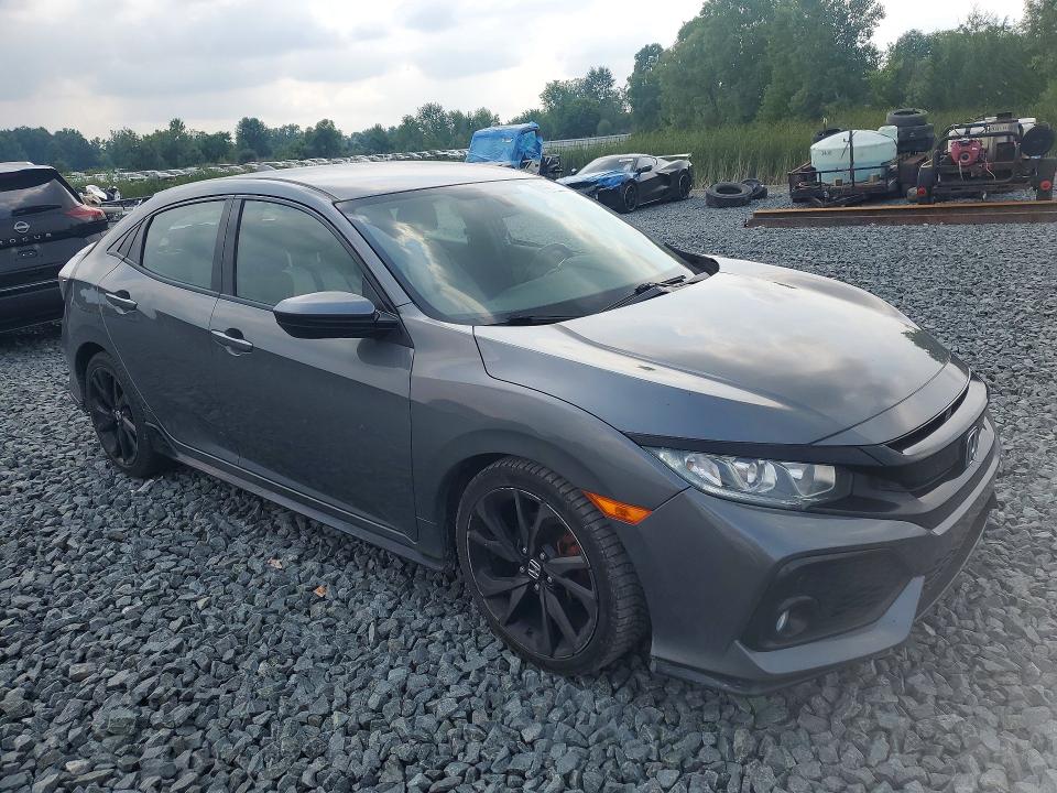 65435486 :رقم المزاد ، SHHFK7H40JU204772 vin ، 2018 Honda Civic مزاد بيع